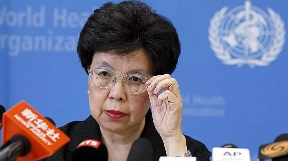 Margaret Chan, directora general de la OMS. 