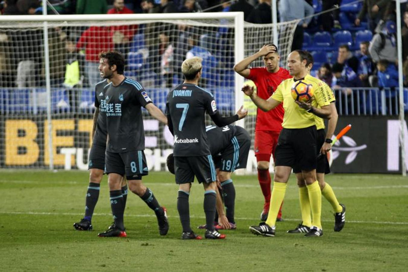 La Real Sociedad se coloca quinta en la Liga tras vencer en Málaga