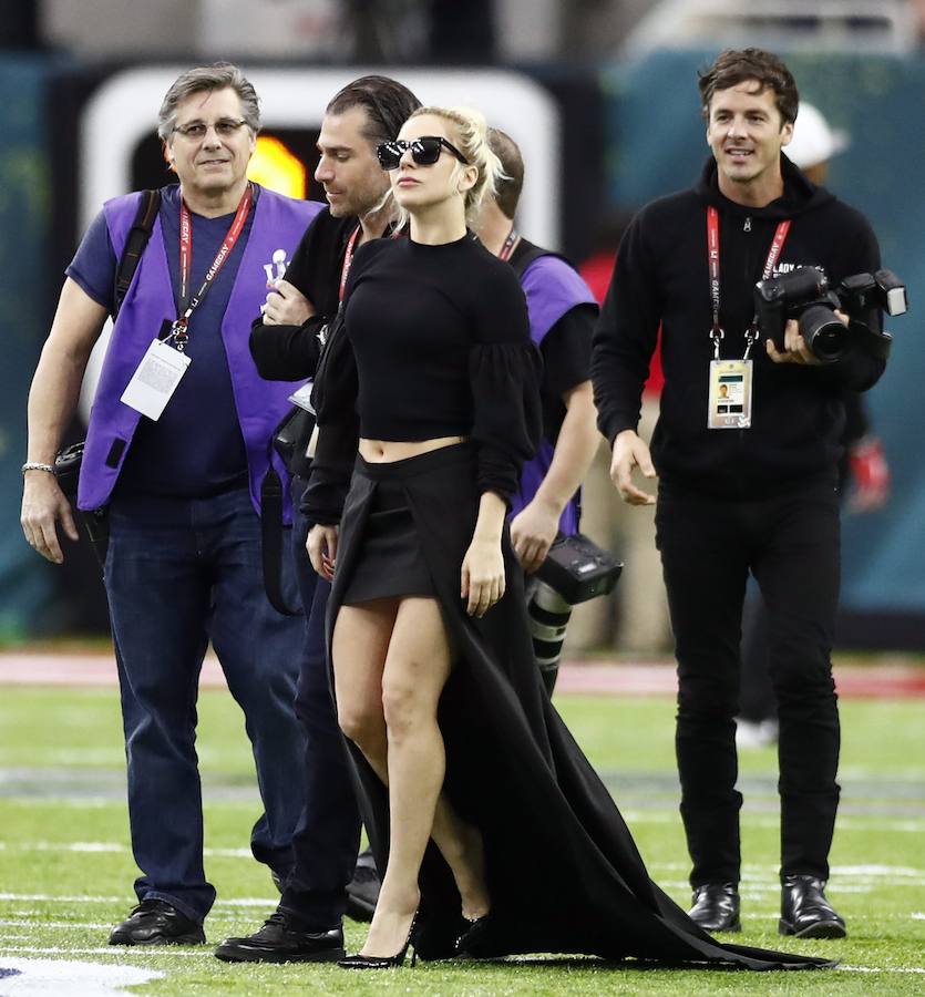 Mostró de más: el descuido hot de Lady Gaga en el Super Bowl